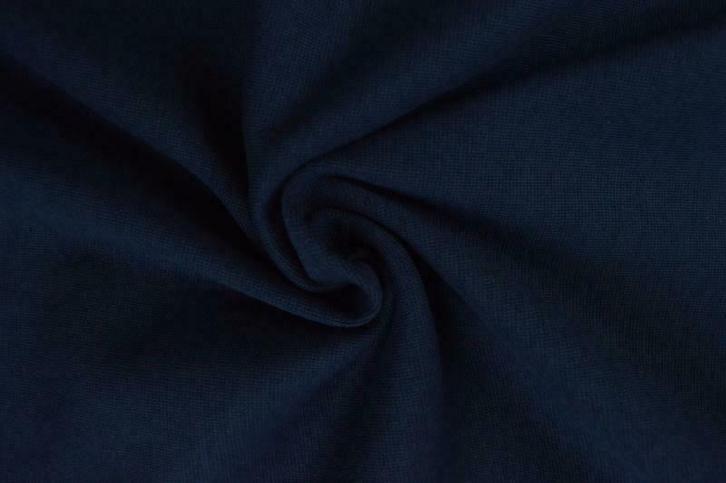 Boordstof - Marineblauw - Vanaf 10 meter, Hobby en Vrije tijd, Stoffen en Lappen, 120 cm of meer, 30 tot 200 cm, Blauw, Nieuw