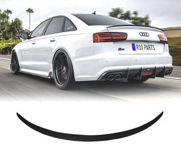 SPOILER AUDI A6 19-24 LOOK RS6 NOIR BRILLANT, Verzenden
