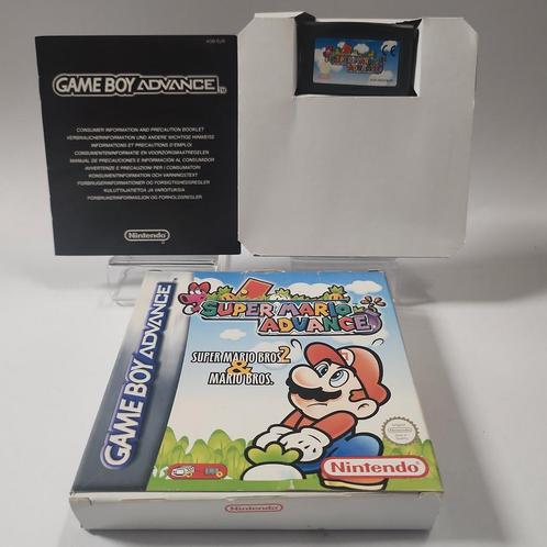 Super Mario Advance Boxed Game Boy Advance, Games en Spelcomputers, Games | Nintendo Game Boy, Zo goed als nieuw, Ophalen of Verzenden