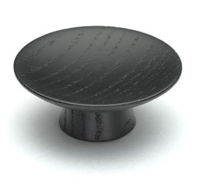 Meubelknop Helsingborg 20x50mm essen mat zwart, Huis en Inrichting, Woonaccessoires | Overige, Nieuw
