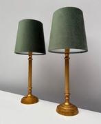 Lampe de table - Laiton - Deux lampes de table, Antiquités & Art