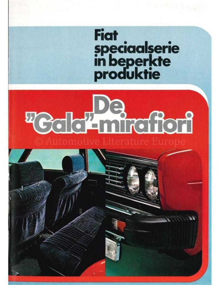 1974 FIAT 1600 BROCHURE NEDERLANDS, Boeken, Auto's | Folders en Tijdschriften