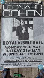 Leonhard Cohen - Huge Vintage Poster Leonard Cohen 1988 -
