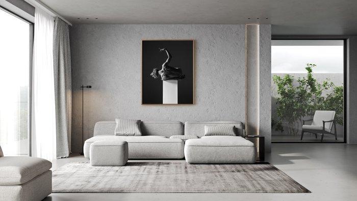 Erminando Aliaj - Body on pedestal, Antiek en Kunst, Kunst | Designobjecten