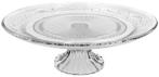 Glazen Taartplateau op voet Ø29xH9 cm, Nieuw