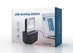 Docking station SATA HDD SSD harde schijf 2.5 + 3.5 inch usb, Computers en Software, Verzenden, Nieuw