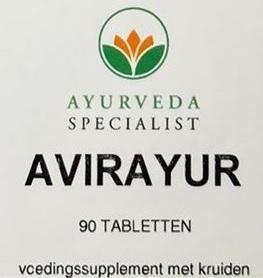 Avirayur - 90 tabletten, Sport en Fitness, Gezondheidsproducten en Wellness, Ophalen of Verzenden