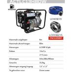Genermore actlc13h80w motopompe 6.5 cv 13 m³/h 217 l/min -