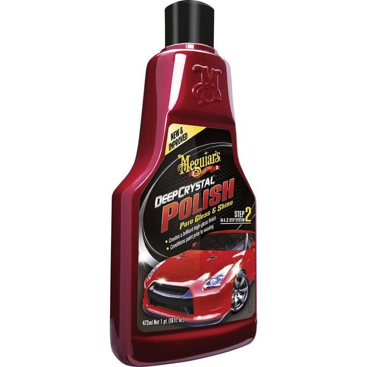 Meguiars Deep Crystal Polish 473ml, Autos : Divers, Produits d'entretien, Enlèvement ou Envoi