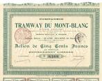 Frankrijk. - 500 Francs - 1911 - Compagnie des tramway du