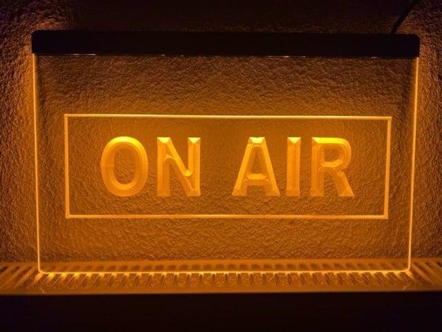 On air neon bord lamp LED verlichting reclame lichtbak, Huis en Inrichting, Lampen | Overige, Nieuw, Verzenden