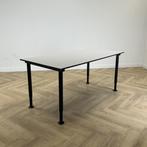 Gispen verstelbaar bureau / tafel 160x80 cm, grijs - zwart, Maison & Meubles, Bureaux, Bureau