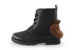 Muyters Veterboots Meisjes in maat 27 Zwart, Kinderen en Baby's, Verzenden, Jongen of Meisje, Schoenen, Zo goed als nieuw