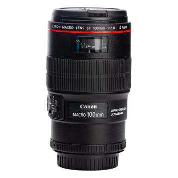 Canon EF 100mm f/2.8L Macro IS USM met garantie, Verzenden