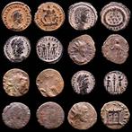 Empire romain. Lot comprising eight (8) AE coins:, Postzegels en Munten