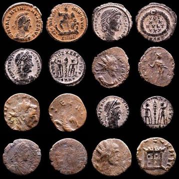Empire romain. Lot comprising eight (8) AE coins: beschikbaar voor biedingen