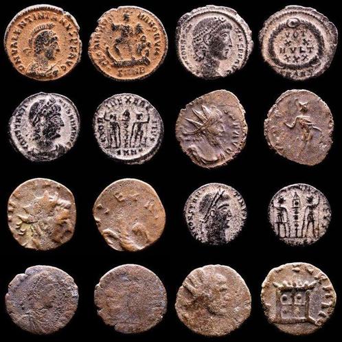 Empire romain. Lot comprising eight (8) AE coins:, Postzegels en Munten, Munten | Europa | Niet-Euromunten
