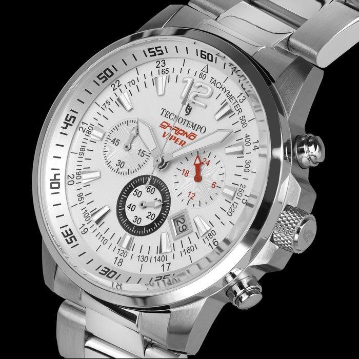 Tecnotempo - Chronograph 100M WR - Chrono Viper Limited, Handtassen en Accessoires, Horloges | Heren