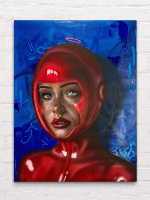 Hiones (XX-XXI) - Celestial Suit (U.V. Effects), Antiek en Kunst, Kunst | Schilderijen | Modern