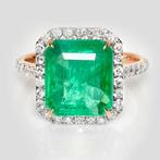 Sans Prix de Réserve - Bague - 14 carats Or rose, 4,88 ct, Handtassen en Accessoires, Nieuw