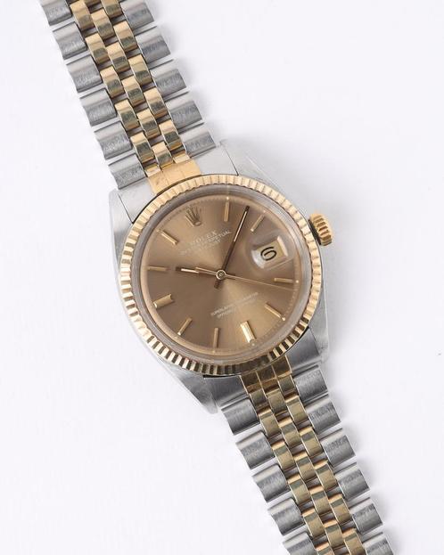 Rolex Datejust 36 1601 uit 1973, Handtassen en Accessoires, Horloges | Antiek, Verzenden