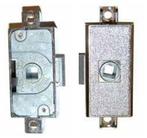 Draaistangslot 707.8 Zamak 15 mm Vernikkeld, Klink of Kruk