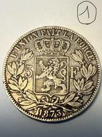 Belgique. Léopold II. 5 Francs 1868 - 1875
