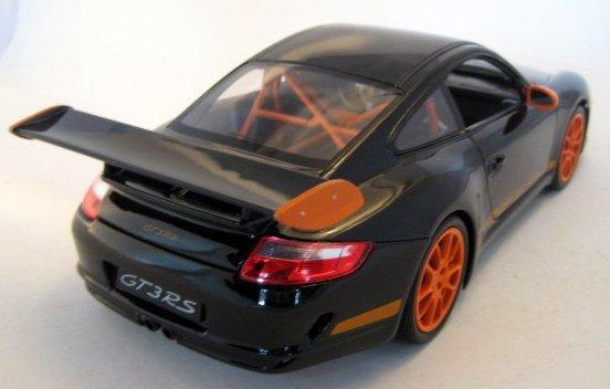 Porsche 911 GT3 RS Black (997) 1:18 - Modelauto - Welly, Hobby & Loisirs créatifs, Voitures miniatures | 1:5 à 1:12
