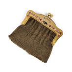 14 kt. beugelbeurs (Diamant | Saffier | Robijn) -