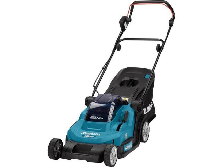 Makita DLM432CT2 - Accu grasmaaier - 43 cm maaibreedte -, Tuin en Terras, Grasmaaiers, Zo goed als nieuw, Verzenden