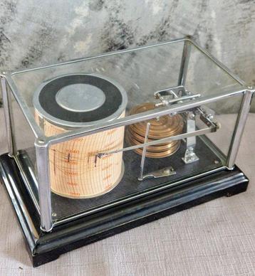 G. Lufft Metallbarometerfabrik - Barograaf - Glas, Antiek en Kunst