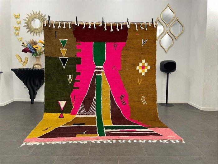 Marokkaanse tapijt van natuurlijke wol – Handgemaakt –, Antiek en Kunst, Kunst | Designobjecten