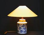 Lampe - Laiton, Porcelaine, Antiek en Kunst, Kunst | Designobjecten