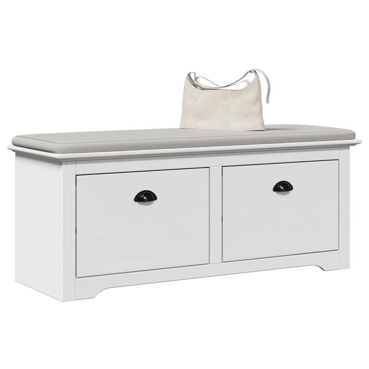 Houten Halbank BODO 114x40x45cm | Tweede Kansje, Huis en Inrichting, Zetels | Zetels, Minder dan 150 cm, Minder dan 75 cm, Nieuw