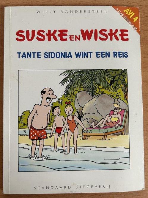 Suske en Wiske - Tante Sidonia wint een reis AVI 4 niveau, Boeken, Kinderboeken | Jeugd | onder 10 jaar, Zo goed als nieuw, Verzenden