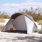 vidaXL Strandtent 2-persoons pop-up waterdicht grijs, Caravans en Kamperen, Tenten, Verzenden, Nieuw