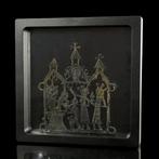 Middeleeuws Tin Cologne pelgrimsinsigne - in etalage, Antiek en Kunst