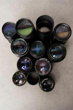 Sigma, Soligor, Tamron, Revue, Hanimex SLR lens lot, Nieuw