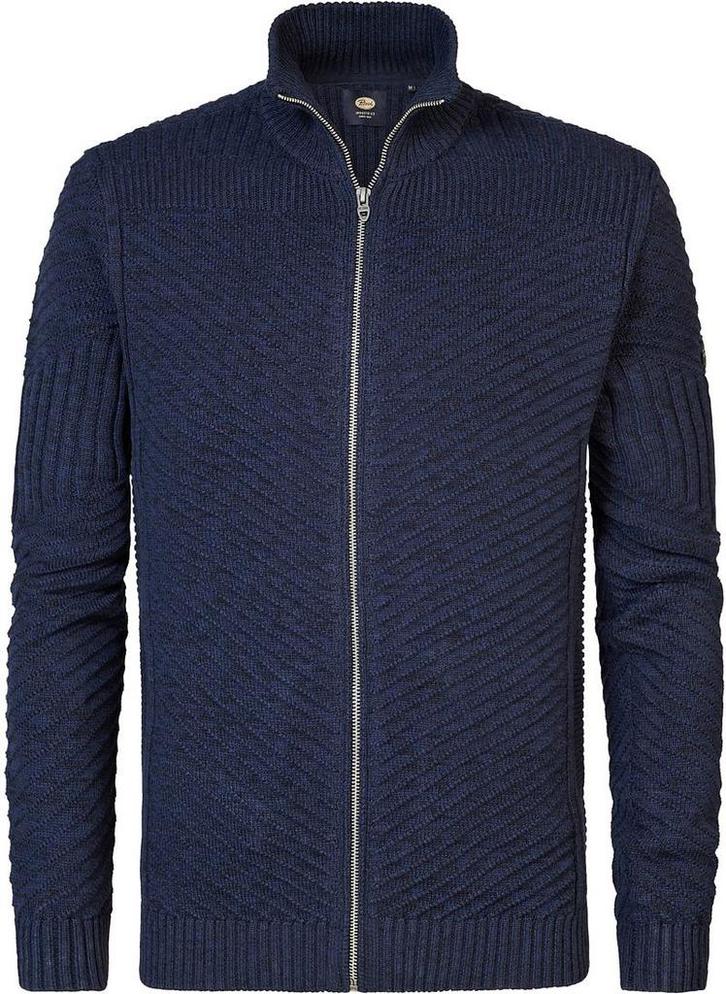 Petrol Kabelvest Nunam Navy maat Maat 52/54 (L) Heren, Vêtements | Hommes, Pulls & Vestes, Envoi