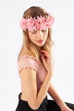 Bloemenkrans Haar Dahlia Lichtroze Bloemen Haarband Roze, Kleding | Dames, Nieuw, Ophalen of Verzenden