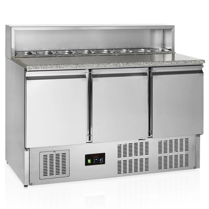 Pizzawerkbank | G-LINE | 400L | 3 Deuren (1/1 GN) | Boven, Zakelijke goederen, Horeca | Keukenapparatuur, Nieuw in verpakking