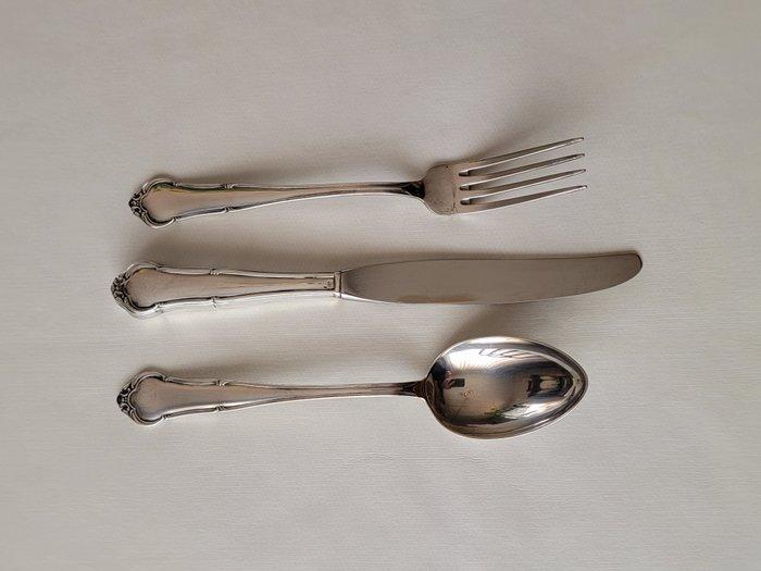 La Onza de Oro - Bestekset (3) - .915 zilver, Antiek en Kunst, Antiek | Zilver en Goud