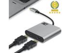 ACT USB-C naar HDMI adapter voor 2 monitoren, MST AC7012, Computers en Software, Verzenden, Nieuw