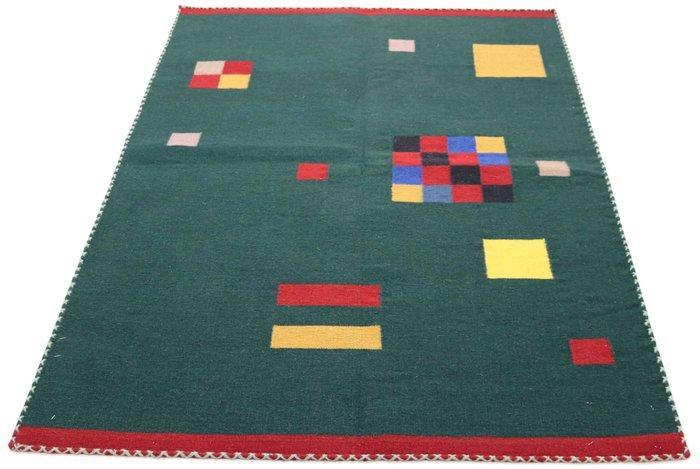 Moderne Indo Kelim van wol - Vloerkleed - 180 cm - 120 cm -, Huis en Inrichting, Stoffering | Tapijten en Vloerkleden