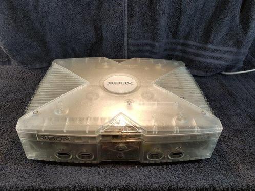 Microsoft Xbox Crystal Console + Shenmue - Videogameconsole, Games en Spelcomputers, Spelcomputers | Overige Accessoires