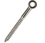Rvs Schroefoog  6x60mm Rvs, Verzenden, Nieuw