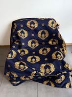 Imperiale elegantie Blauw en Goud - Meubelstof - 4 m - 1.4 m