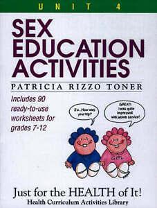 Toner, Patricia Rizzo : Sex Education Activities (Unit 4 of, Livres, Livres Autre, Envoi