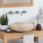 vidaXL Gootsteen 40x12 cm marmer crème, Doe-het-zelf en Bouw, Sanitair, Verzenden, Nieuw