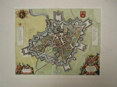 Pays-Bas - Breda; Pieter Vander Aa - Breda - 1701-1720, Boeken, Atlassen en Landkaarten